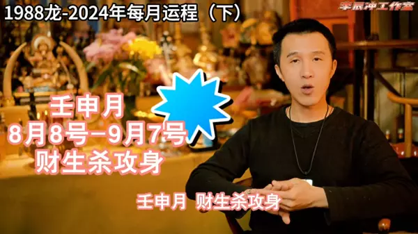 88年龙在2021年每月运势如何详细介绍(1)