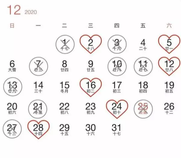2020年阳历6月30日的生辰八字(12)