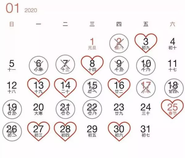 2020年阳历6月30日的生辰八字(1)