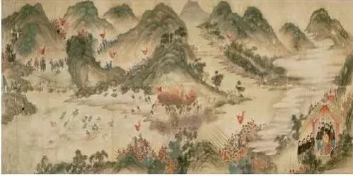 校尉羽书飞瀚海 单于猎火照狼山手法(5)