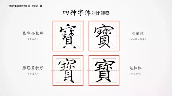 宝字笔顺笔画顺序怎么写(1)