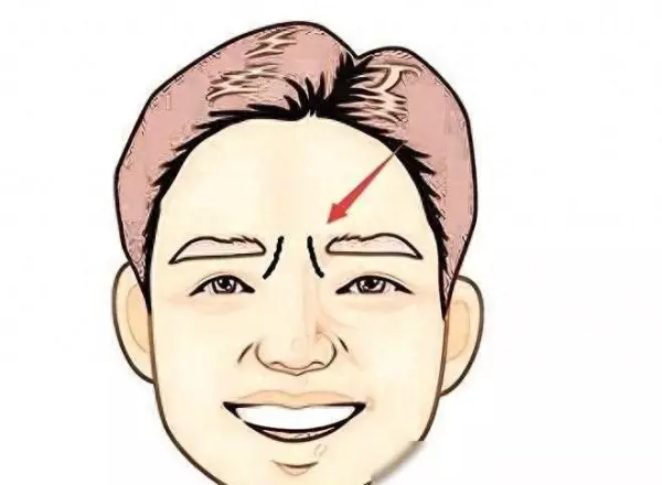 印堂上有八字纹的女人运势怎么样呢(1)