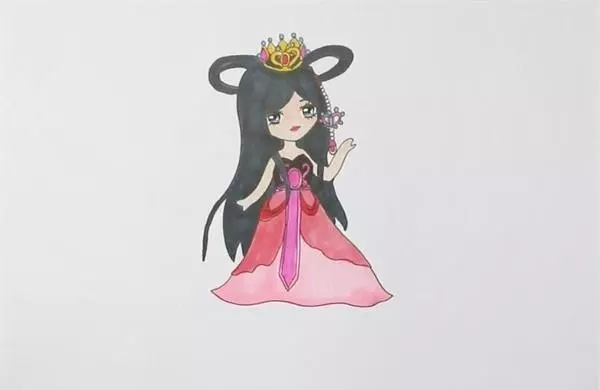 仙女怎么画简单又漂亮(5)