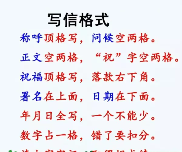 致一封信的格式怎么写(4)