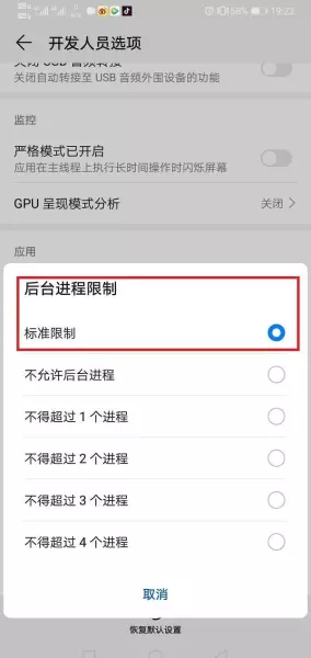 华为p30pro开发者选项打开有坏处么(7)