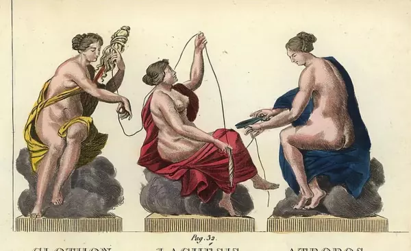 希腊神话中的命运女神的代表是谁呢(2)