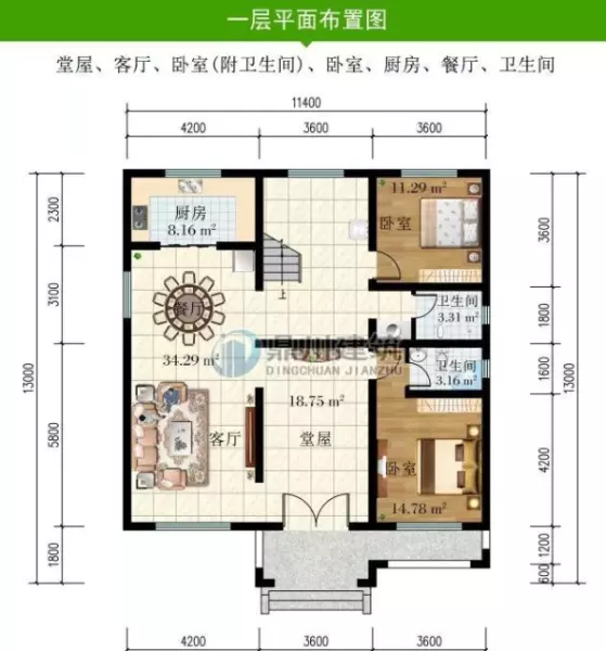 农村风水最旺的房子布局(17)