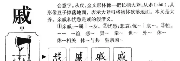 戚这个姓氏怎么读(6)
