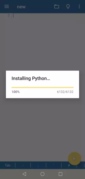 手机上的python怎么运行程序代码(5)