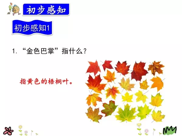 水洼的意思三年级铺满金色巴掌的水泥道(51)