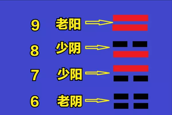 易经卦里的几个爻加起来的数字叫什么名字(6)