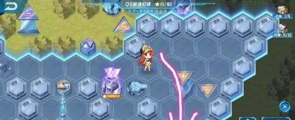 qq飞车手游最新qs极速幻境怎么走第三章(3)
