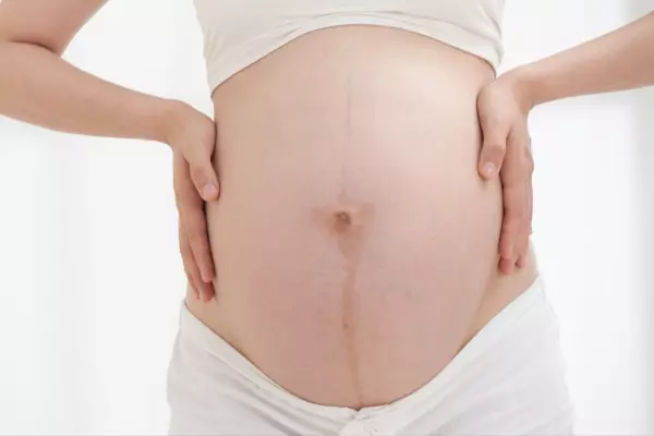 女人肚子上有一条竖线代表什么命运图解(3)