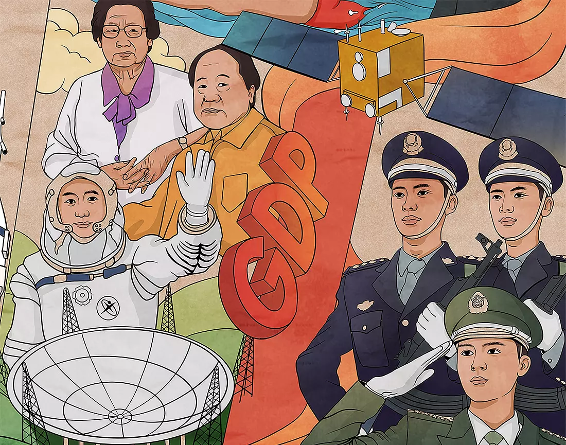 决定党和国家前途命运的根本力量是____(1)