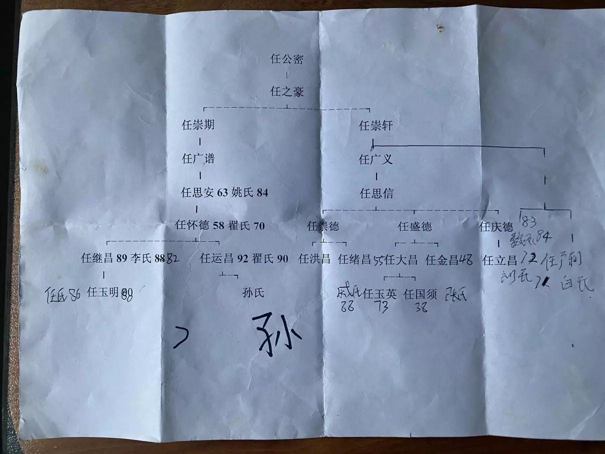 任氏宗谱老族谱大全(1)